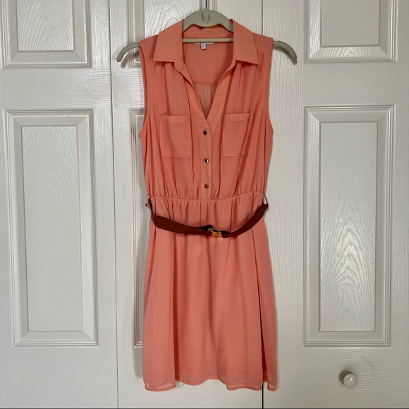 charlotte russe orange dress Charlotte Russe | Dresses | Orange Button Up Wrap Dress